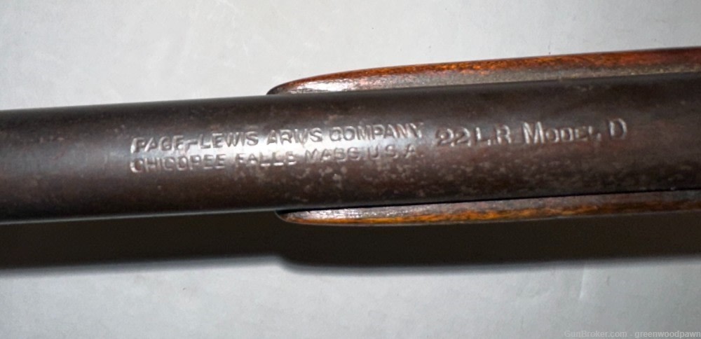 Page-Lewis Arms Company 22LR Single Shot Rifle (1920s)-img-2