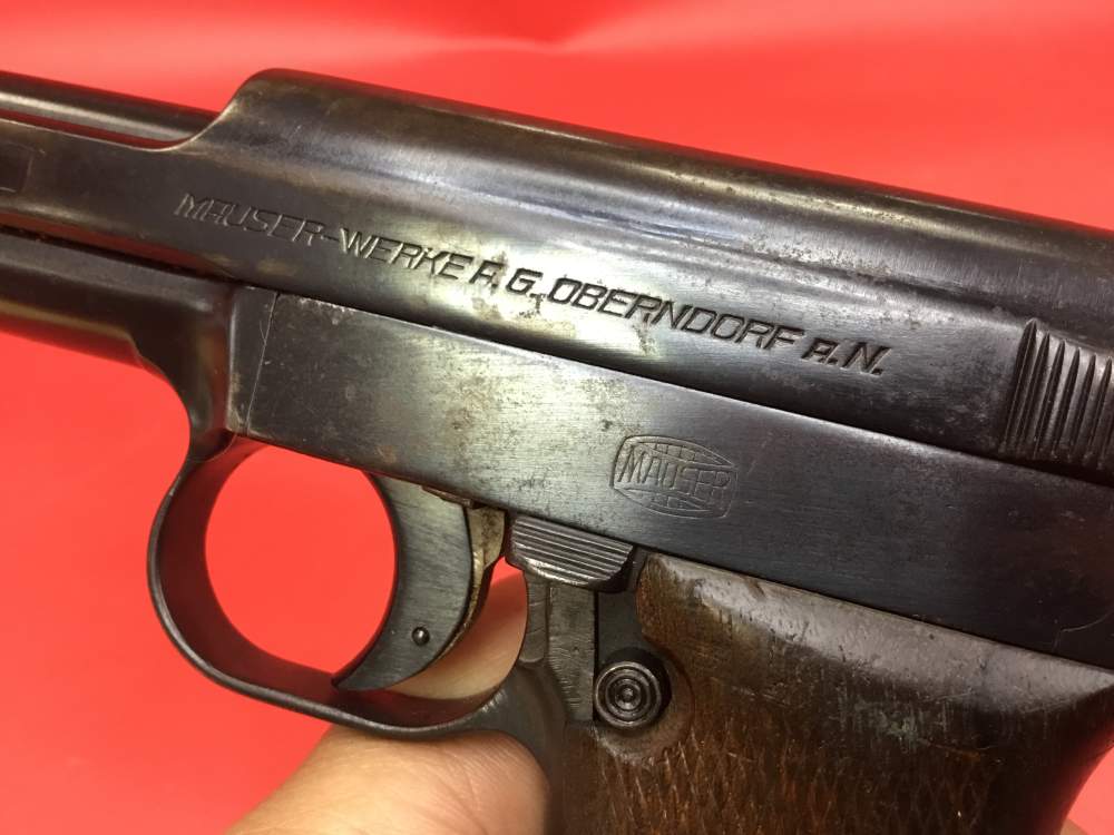 Mauser Model 1914 7.65 Browning  (32 acp) Semi auto pistol -img-7