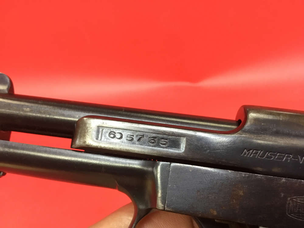 Mauser Model 1914 7.65 Browning  (32 acp) Semi auto pistol -img-13