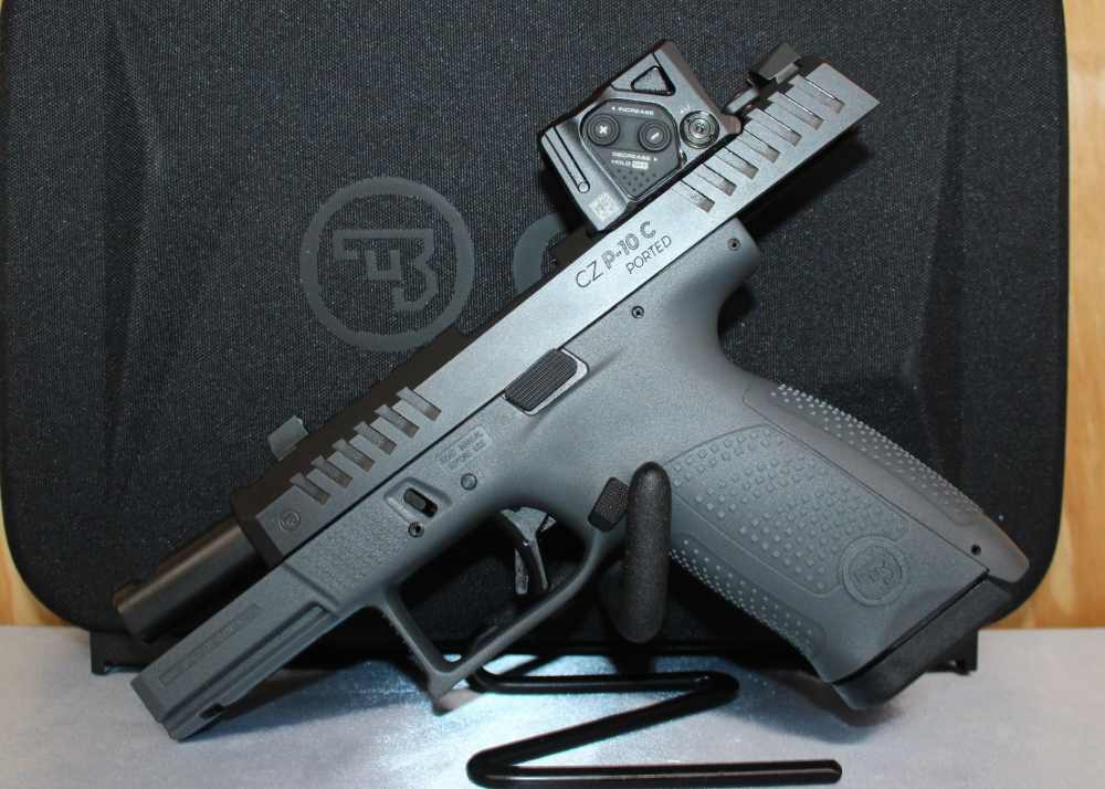 CZ P-10C Ported COA Red Dot 9MM 4" Barrel, LAYAWAY AVAILABLE!-img-7