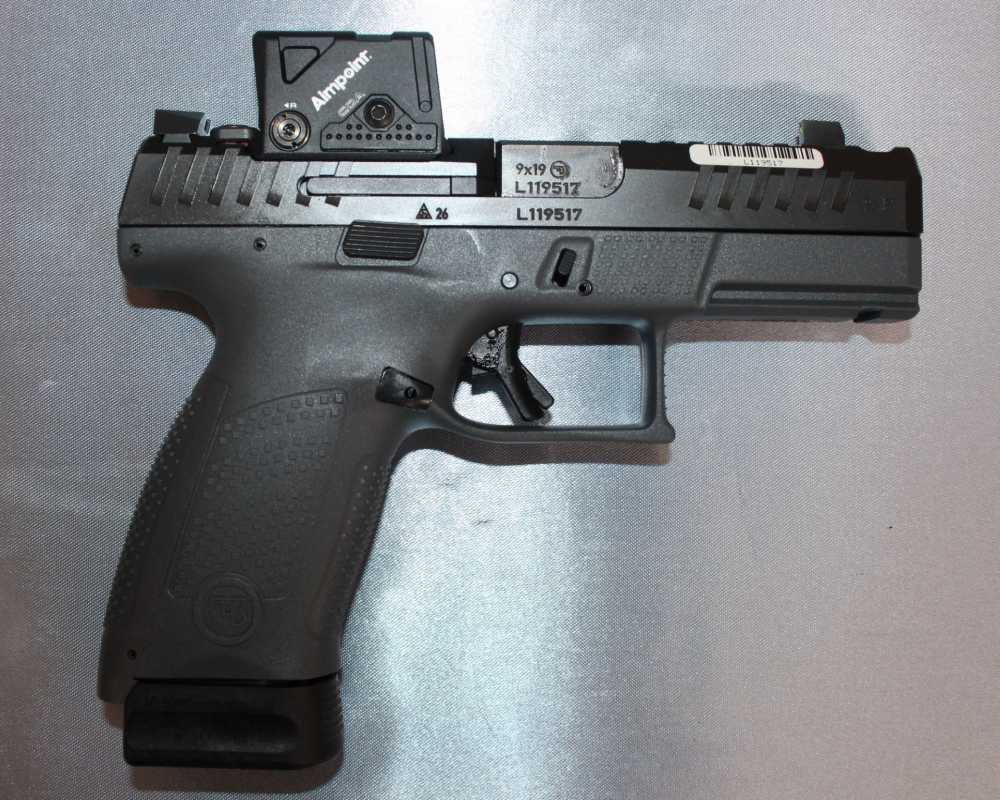CZ P-10C Ported COA Red Dot 9MM 4" Barrel, LAYAWAY AVAILABLE!-img-2