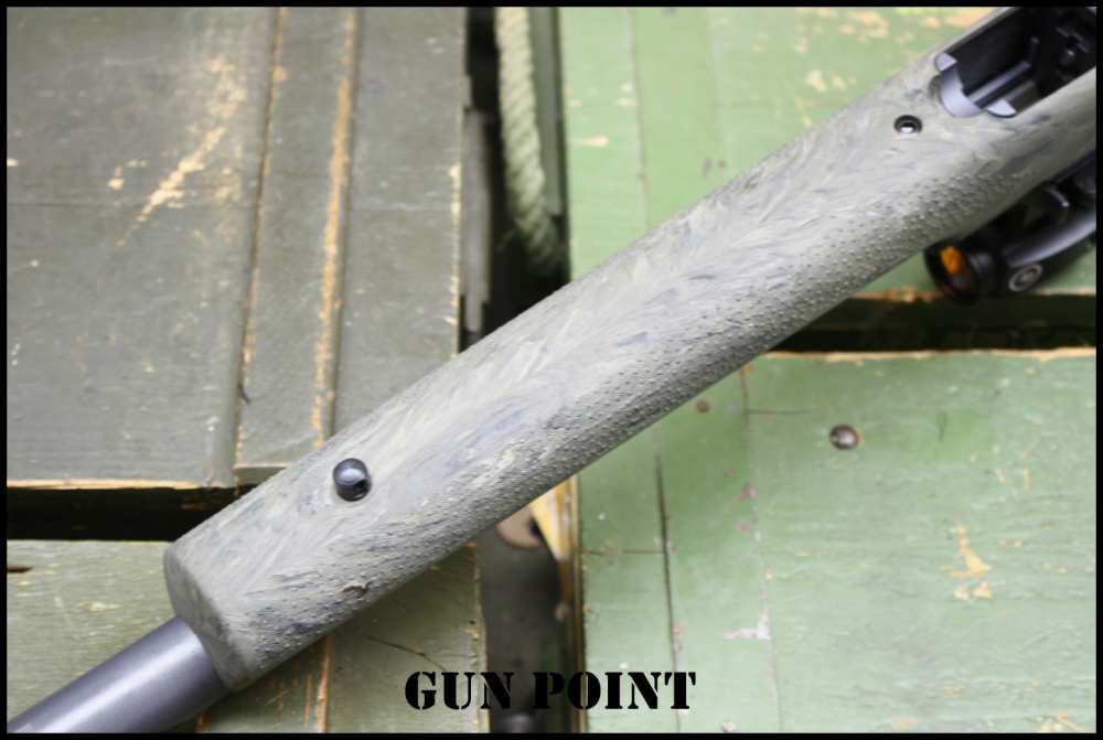 Custom Ruger 10/22 Integrally Suppressed Hogue Ghillie Green Stock Holosun-img-27