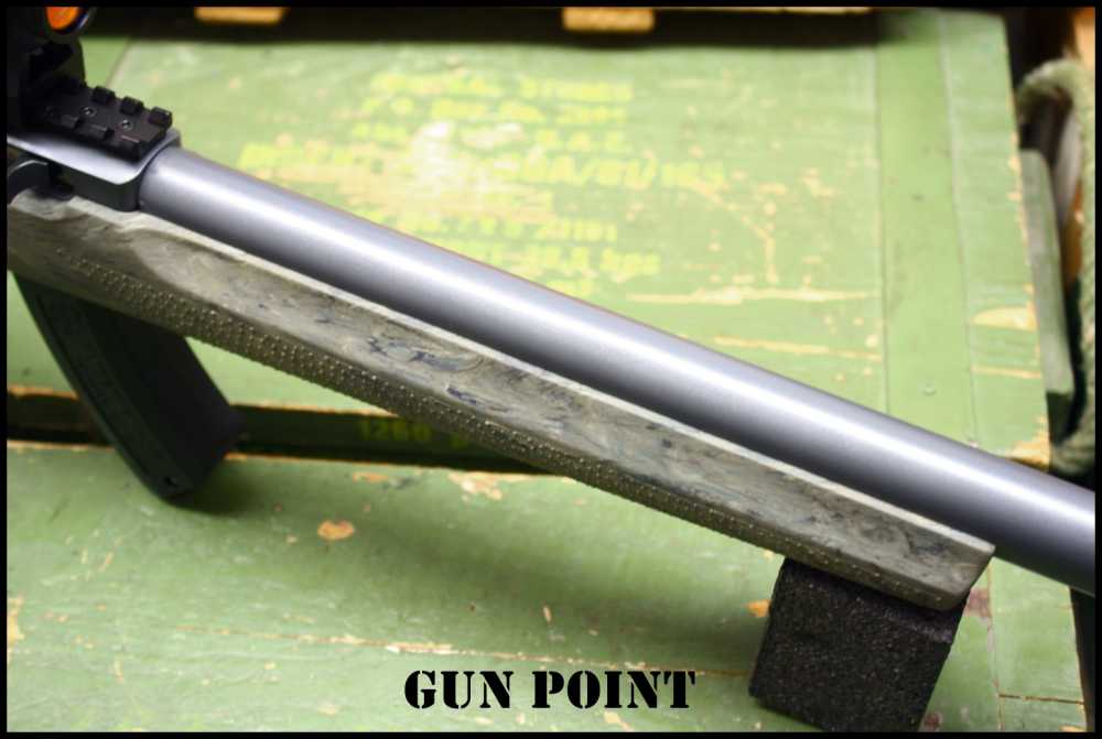 Custom Ruger 10/22 Integrally Suppressed Hogue Ghillie Green Stock Holosun-img-18