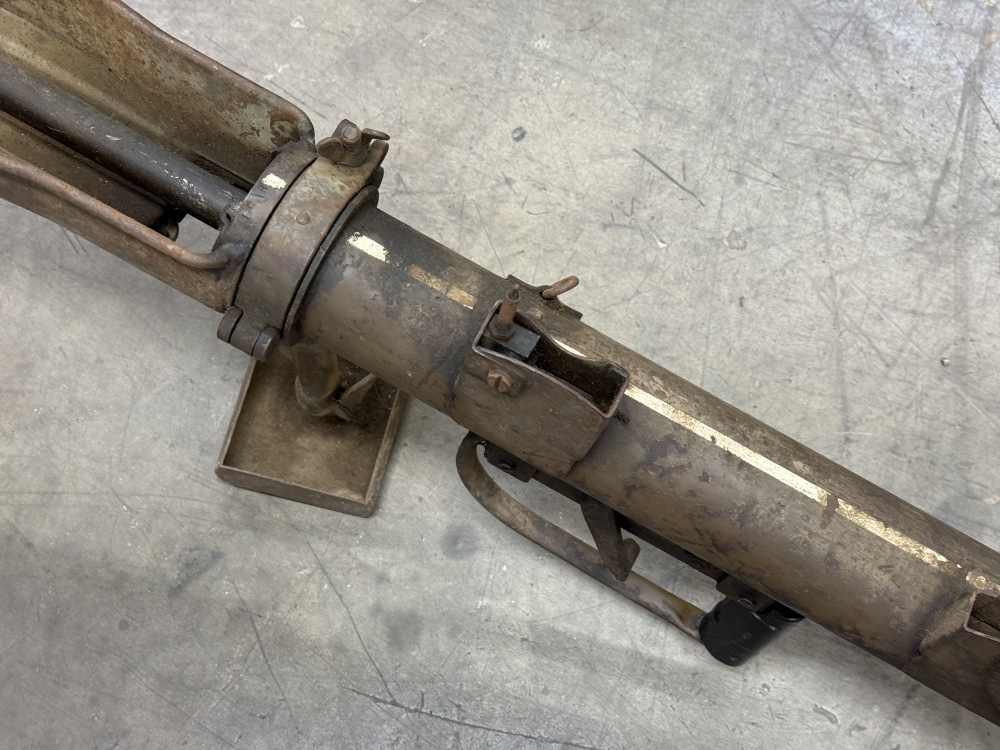 Demilled WW2 British PIAT with Monopod Spring Loaded Rocket Launcher -img-5