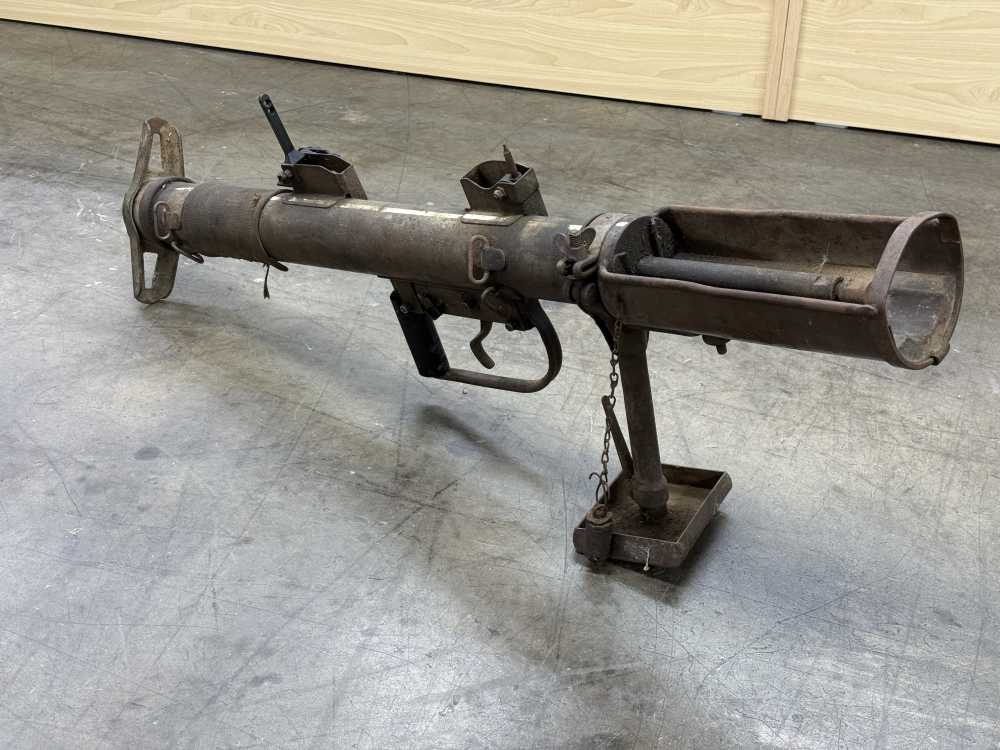 Demilled WW2 British PIAT with Monopod Spring Loaded Rocket Launcher -img-7
