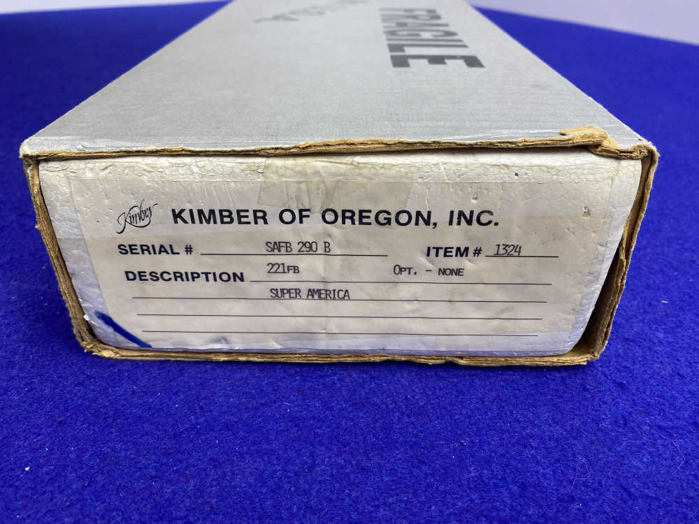 Kimber of Orergon 84 Super America .221Fireball *LIMITED PRODUCTION MODEL*-img-53