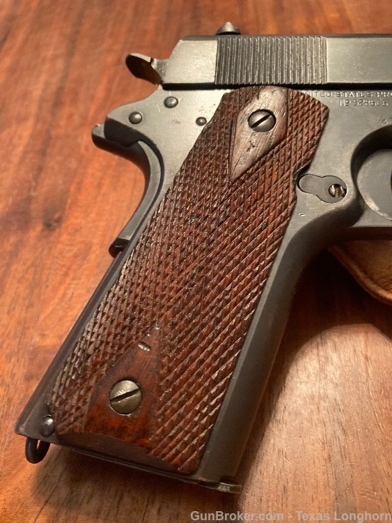 Colt Model of 1911 .45 Pistol 1919 WW1 Original High Condition Colt Letter-img-46