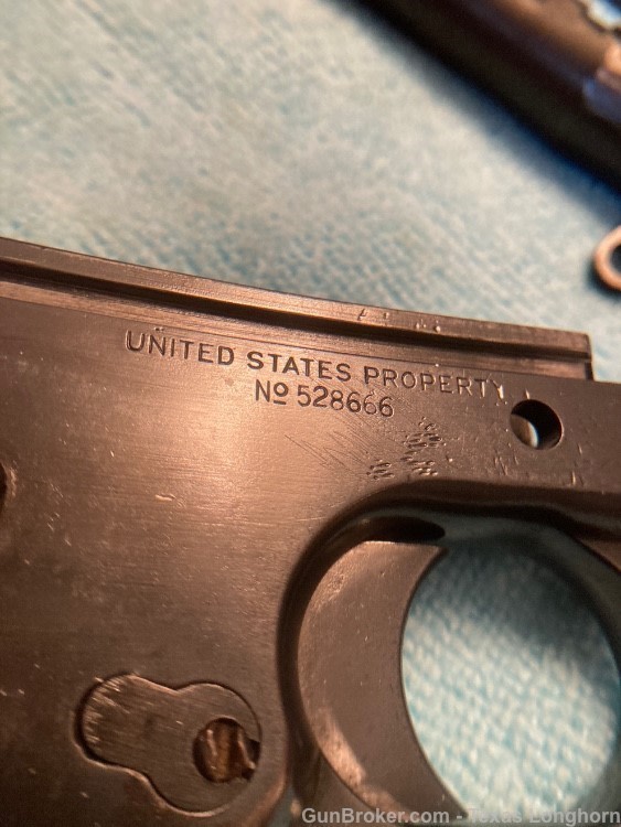 Colt Model of 1911 .45 Pistol 1919 WW1 Original High Condition Colt Letter-img-40