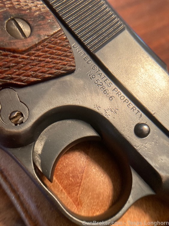 Colt Model of 1911 .45 Pistol 1919 WW1 Original High Condition Colt Letter-img-8