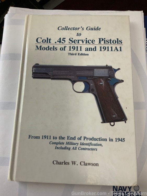 Colt Model of 1911 .45 Pistol 1919 WW1 Original High Condition Colt Letter-img-48