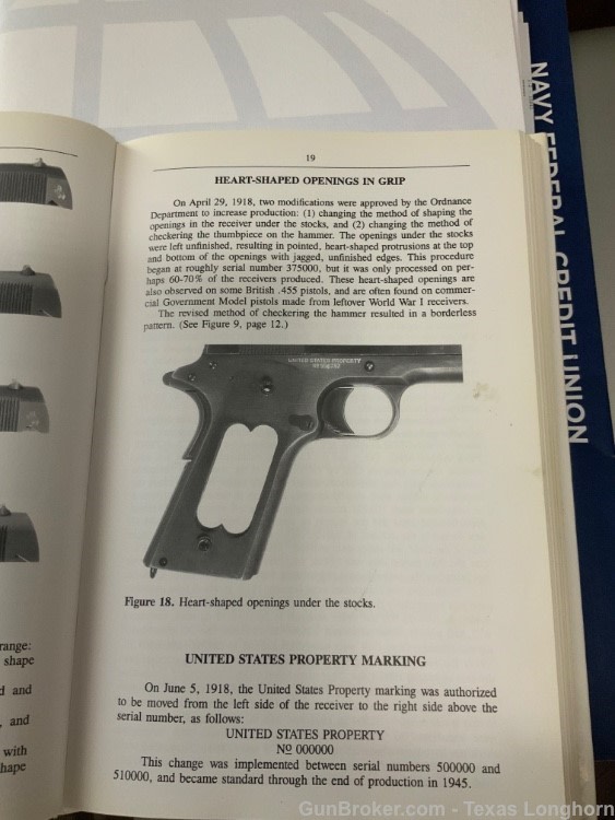 Colt Model of 1911 .45 Pistol 1919 WW1 Original High Condition Colt Letter-img-49