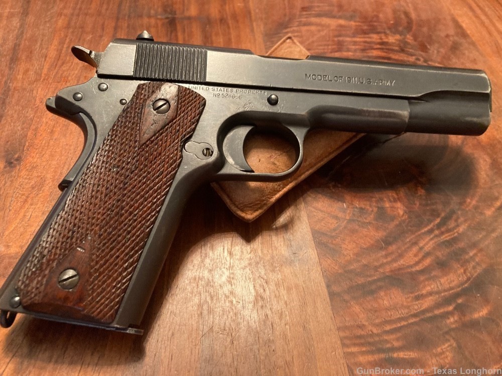 Colt Model of 1911 .45 Pistol 1919 WW1 Original High Condition Colt Letter-img-47