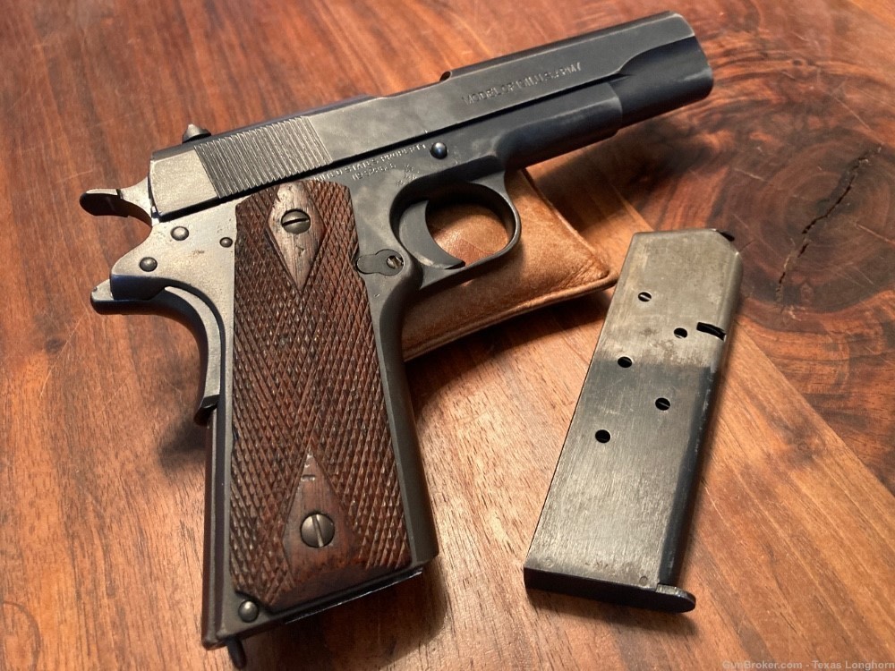 Colt Model of 1911 .45 Pistol 1919 WW1 Original High Condition Colt Letter-img-6