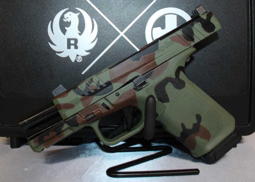 Ruger RXM M81 Camo 9MM 4" Barrel, LAYAWAY AVAILABLE!-img-7
