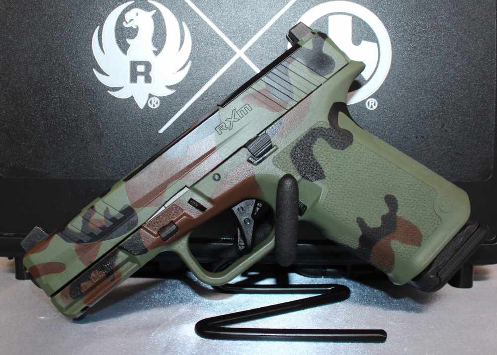 Ruger RXM M81 Camo 9MM 4" Barrel, LAYAWAY AVAILABLE!-img-5