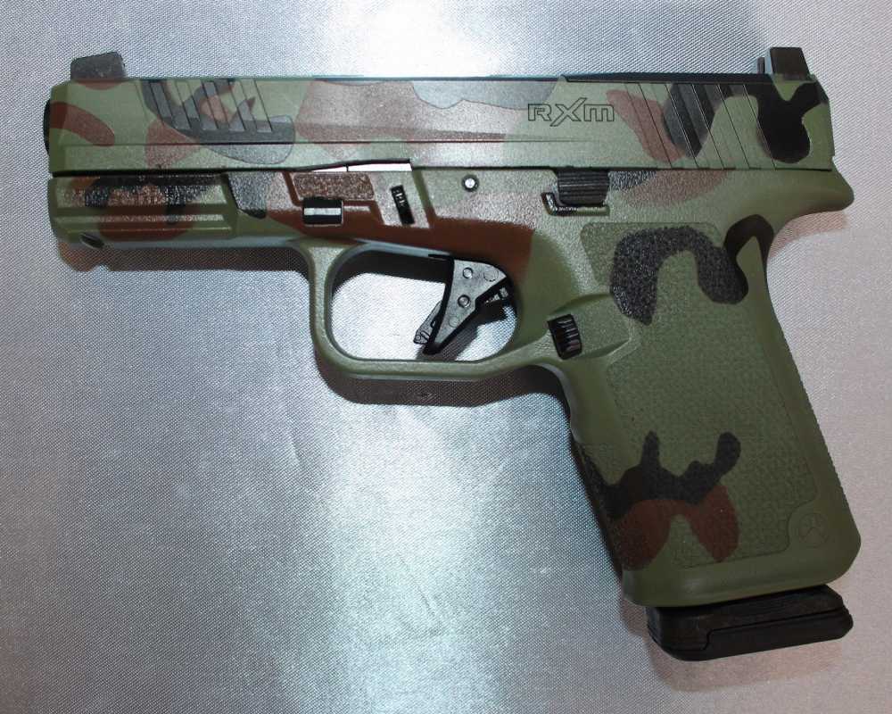 Ruger RXM M81 Camo 9MM 4" Barrel, LAYAWAY AVAILABLE!-img-1