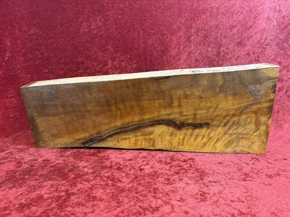 American Black Walnut XX Fancy Fiddleback Stock Blank (A28)-img-2