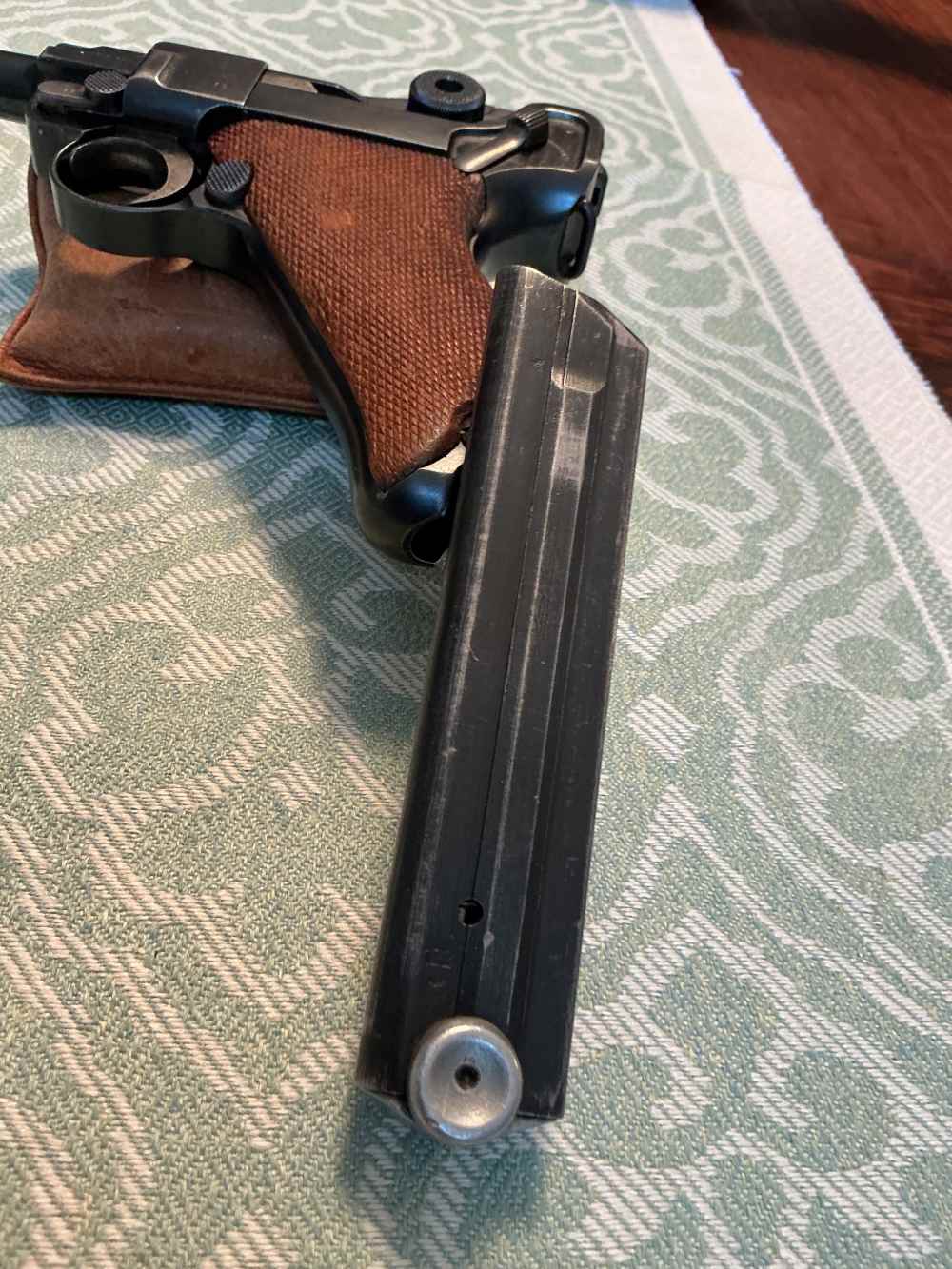 1916 DWM German 9mm Luger WW1 S/N3117 WW2 Bringback Holster Tool & Magazine-img-18