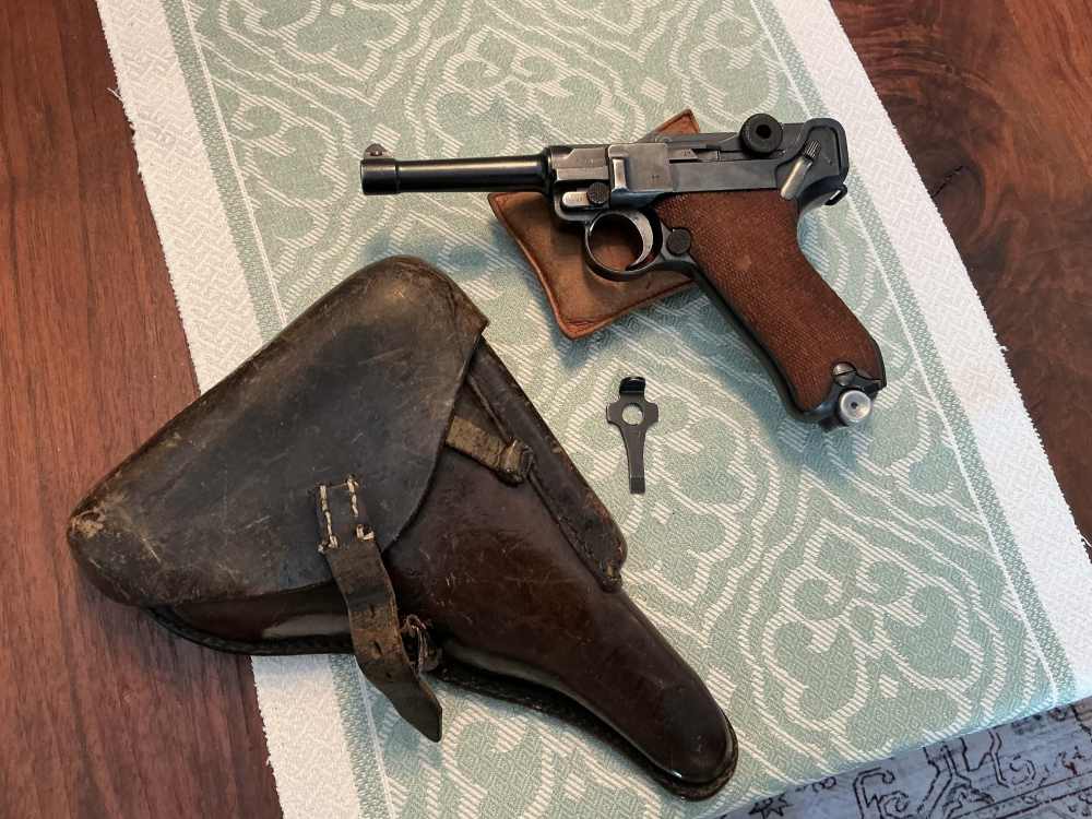 1916 DWM German 9mm Luger WW1 S/N3117 WW2 Bringback Holster Tool & Magazine-img-30