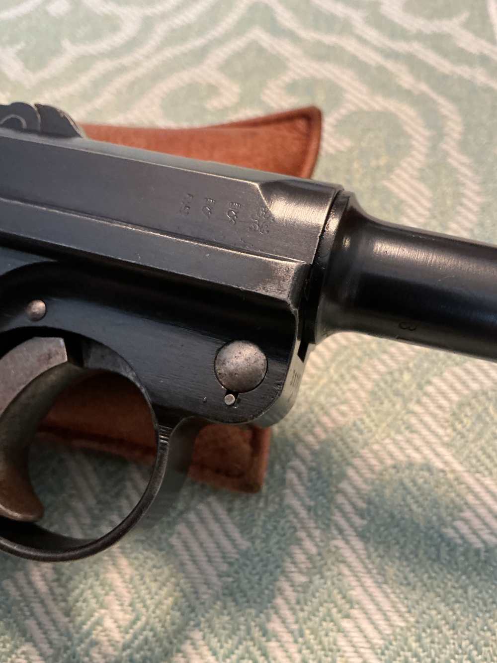 1916 DWM German 9mm Luger WW1 S/N3117 WW2 Bringback Holster Tool & Magazine-img-5