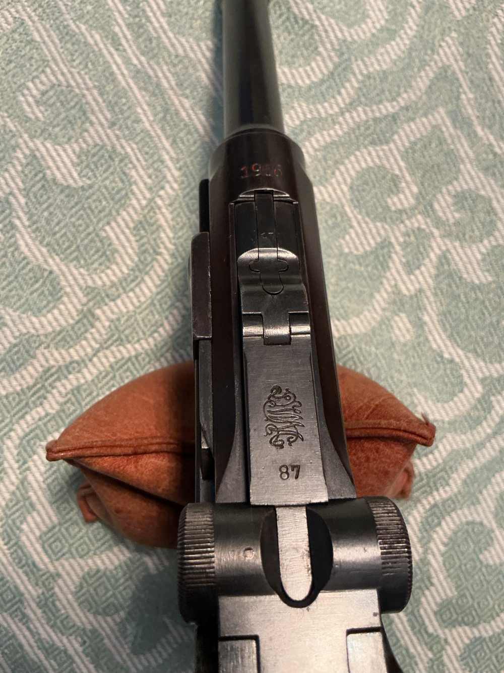 1916 DWM German 9mm Luger WW1 S/N3117 WW2 Bringback Holster Tool & Magazine-img-12