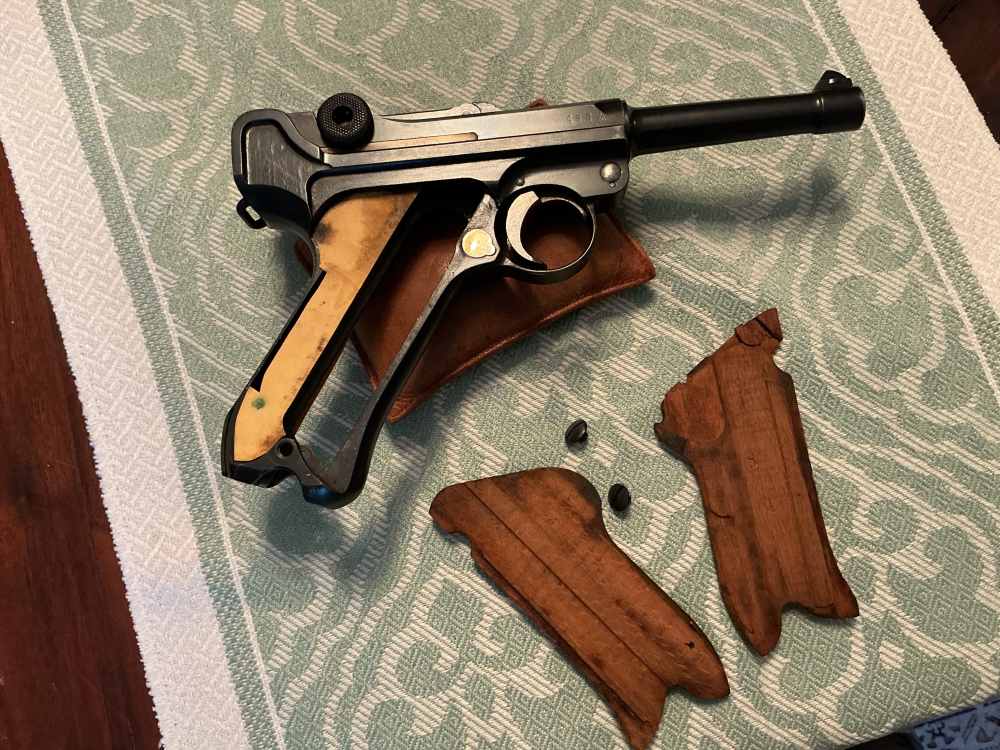 1916 DWM German 9mm Luger WW1 S/N3117 WW2 Bringback Holster Tool & Magazine-img-28