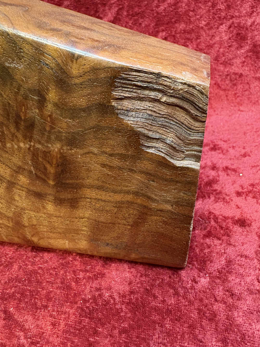 XXXX Fancy American Black Walnut Stock Blank-Awesome Figure & Marble (A26)-img-7