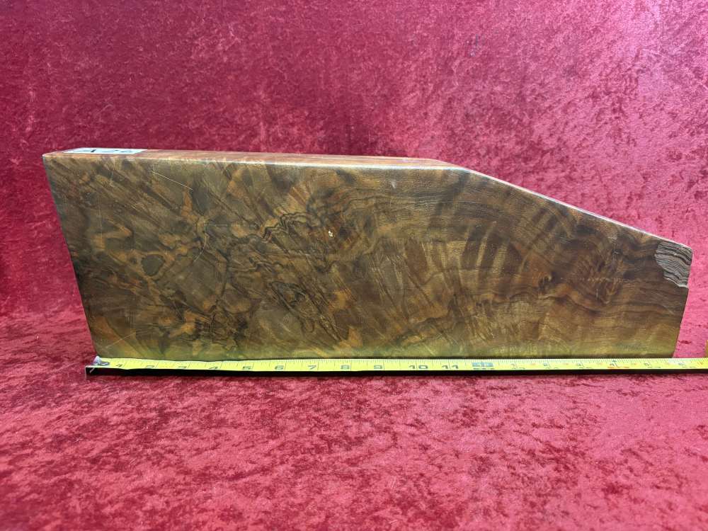 XXXX Fancy American Black Walnut Stock Blank-Awesome Figure & Marble (A26)-img-4