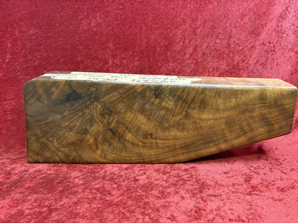XXXX Fancy American Black Walnut Stock Blank-Awesome Figure & Marble (A26)-img-1