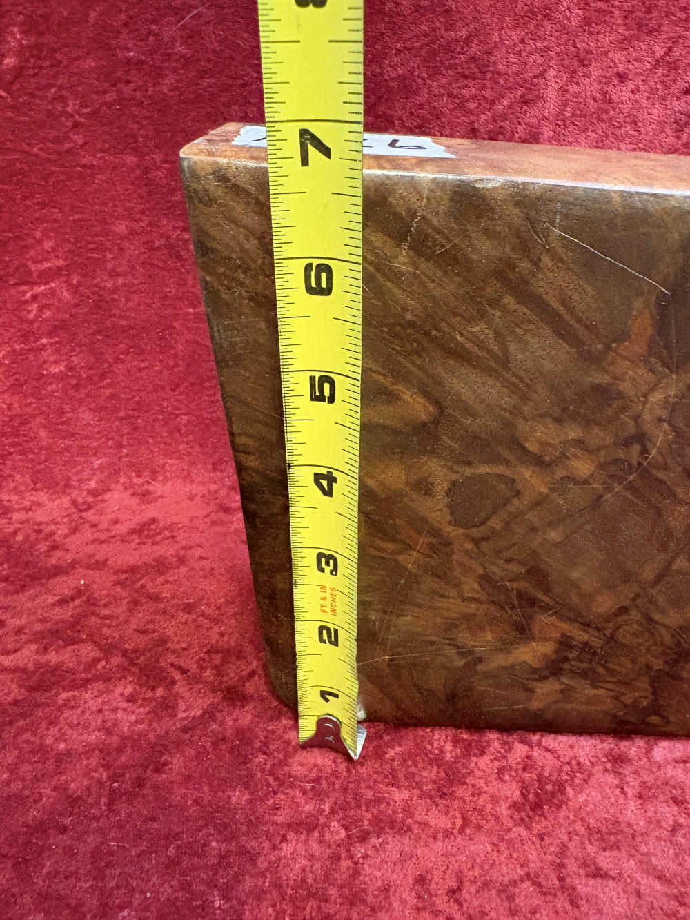 XXXX Fancy American Black Walnut Stock Blank-Awesome Figure & Marble (A26)-img-5