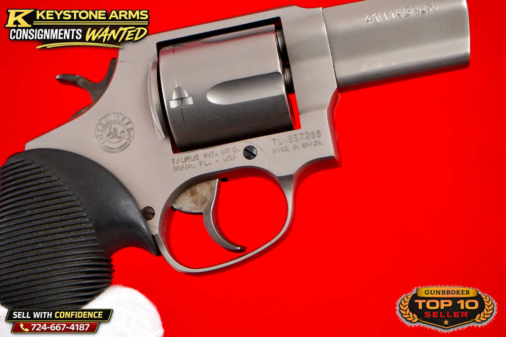 Awesome Taurus 415 Titanium 2.5" .41 Magnum Factory Ported -img-12