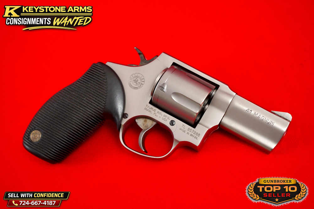 Awesome Taurus 415 Titanium 2.5" .41 Magnum Factory Ported -img-6