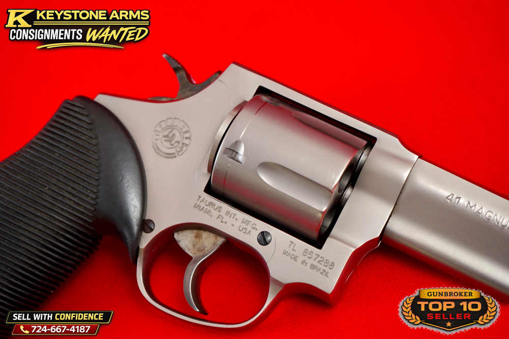 Awesome Taurus 415 Titanium 2.5" .41 Magnum Factory Ported -img-8