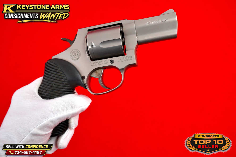 Awesome Taurus 415 Titanium 2.5" .41 Magnum Factory Ported -img-10