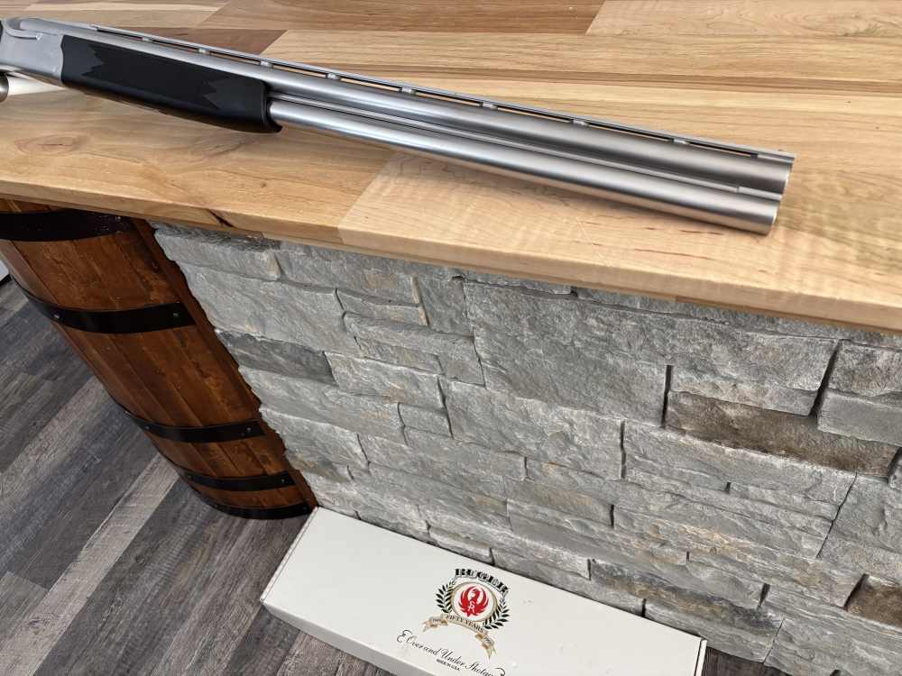 1999 Ruger Red Label 12 gauge over under shotgun STAINLESS STEEL limited 28-img-12