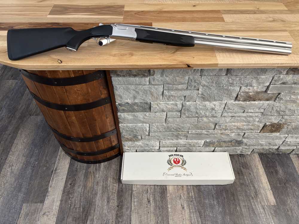 1999 Ruger Red Label 12 gauge over under shotgun STAINLESS STEEL limited 28-img-7