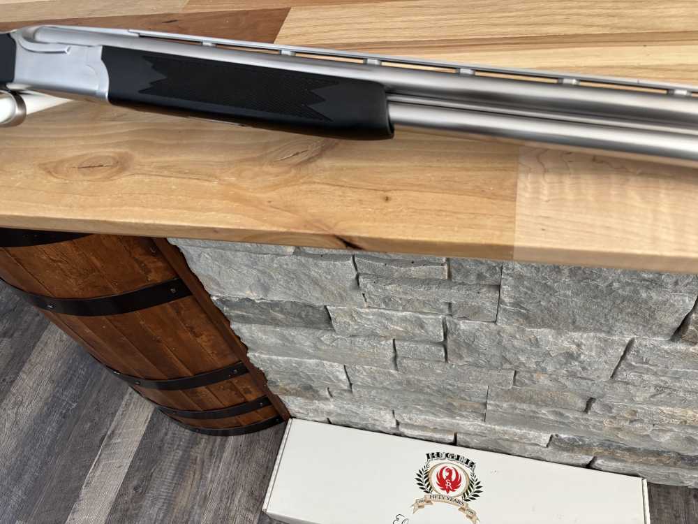 1999 Ruger Red Label 12 gauge over under shotgun STAINLESS STEEL limited 28-img-11