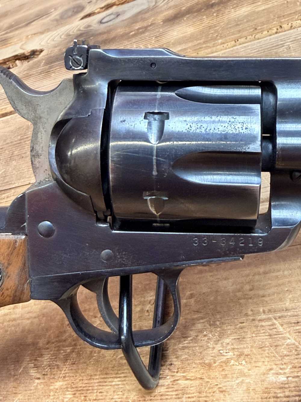 Ruger New Model Blackhawk .357 Magnum 7” Barrel Good Condition-img-7