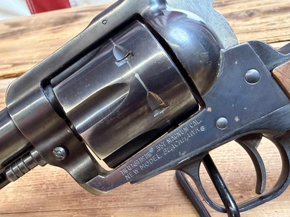 Ruger New Model Blackhawk .357 Magnum 7” Barrel Good Condition-img-2
