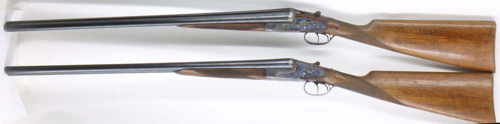 Garbi 103A Full Sidelock Pair 12ga 28" SK2/IM Left Hand Cased #24080291-img-2