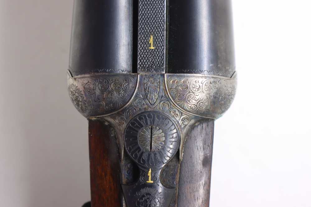 Garbi 103A Full Sidelock Pair 12ga 28" SK2/IM Left Hand Cased #24080291-img-47