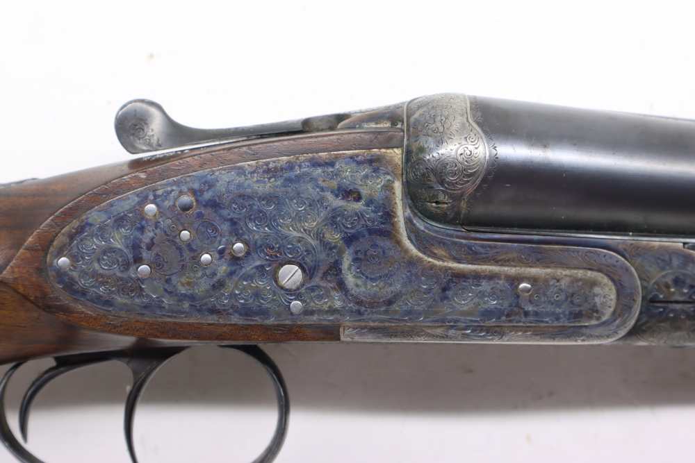 Garbi 103A Full Sidelock Pair 12ga 28" SK2/IM Left Hand Cased #24080291-img-22