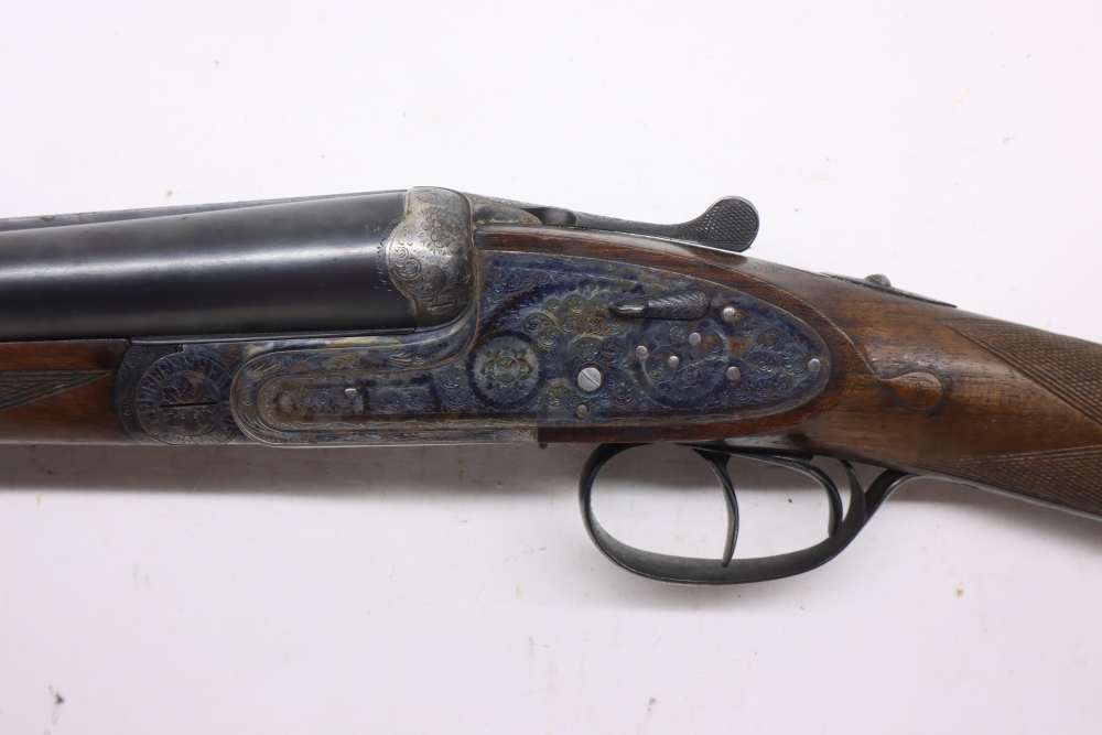 Garbi 103A Full Sidelock Pair 12ga 28" SK2/IM Left Hand Cased #24080291-img-42