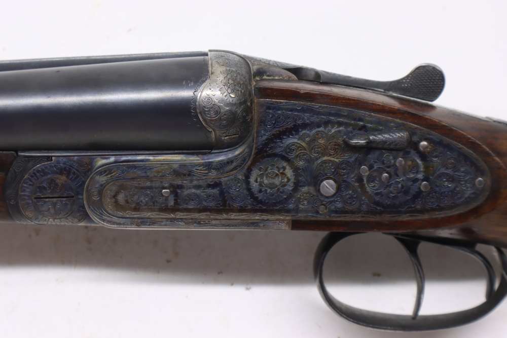 Garbi 103A Full Sidelock Pair 12ga 28" SK2/IM Left Hand Cased #24080291-img-48