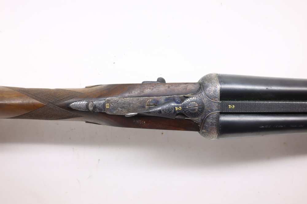 Garbi 103A Full Sidelock Pair 12ga 28" SK2/IM Left Hand Cased #24080291-img-12