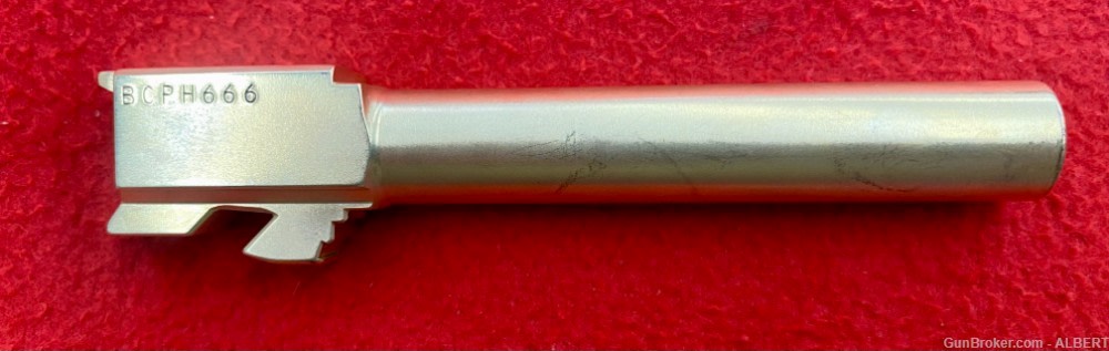 original glock barrels  17 or 19  gold plated 24k  9mm-img-7