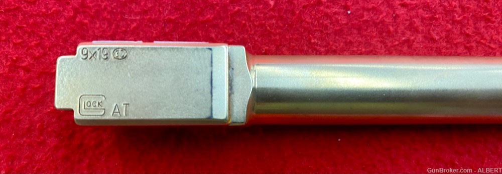 original glock barrels  17 or 19  gold plated 24k  9mm-img-3