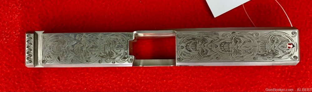 New engraved slide for G17/22  usa made  ss plata o plomo -img-6