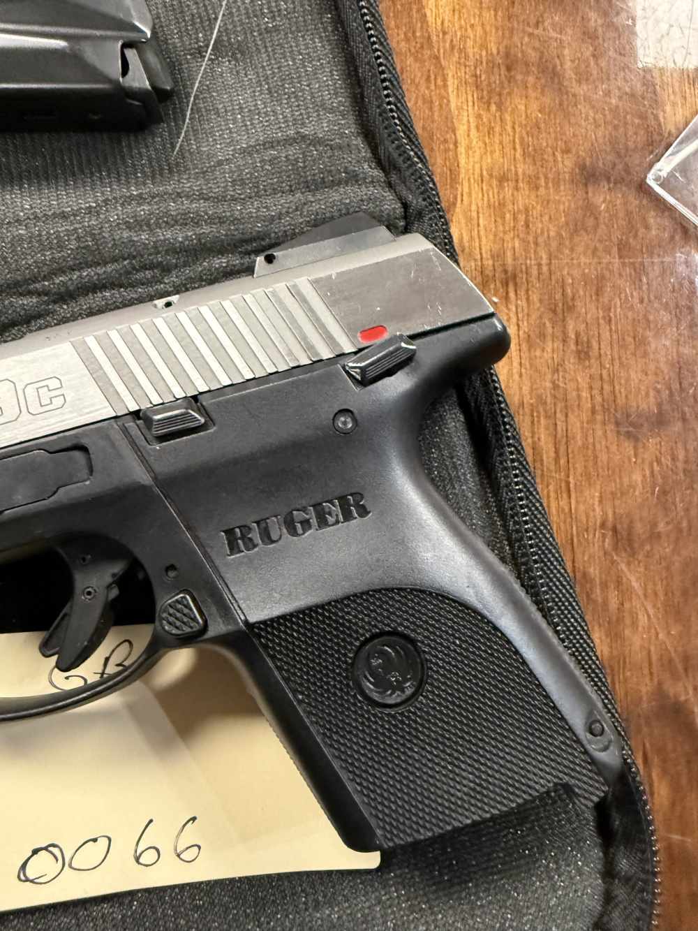Preowned Ruger SR9c 9mm 2-tone pistol with (2) magazines -img-16