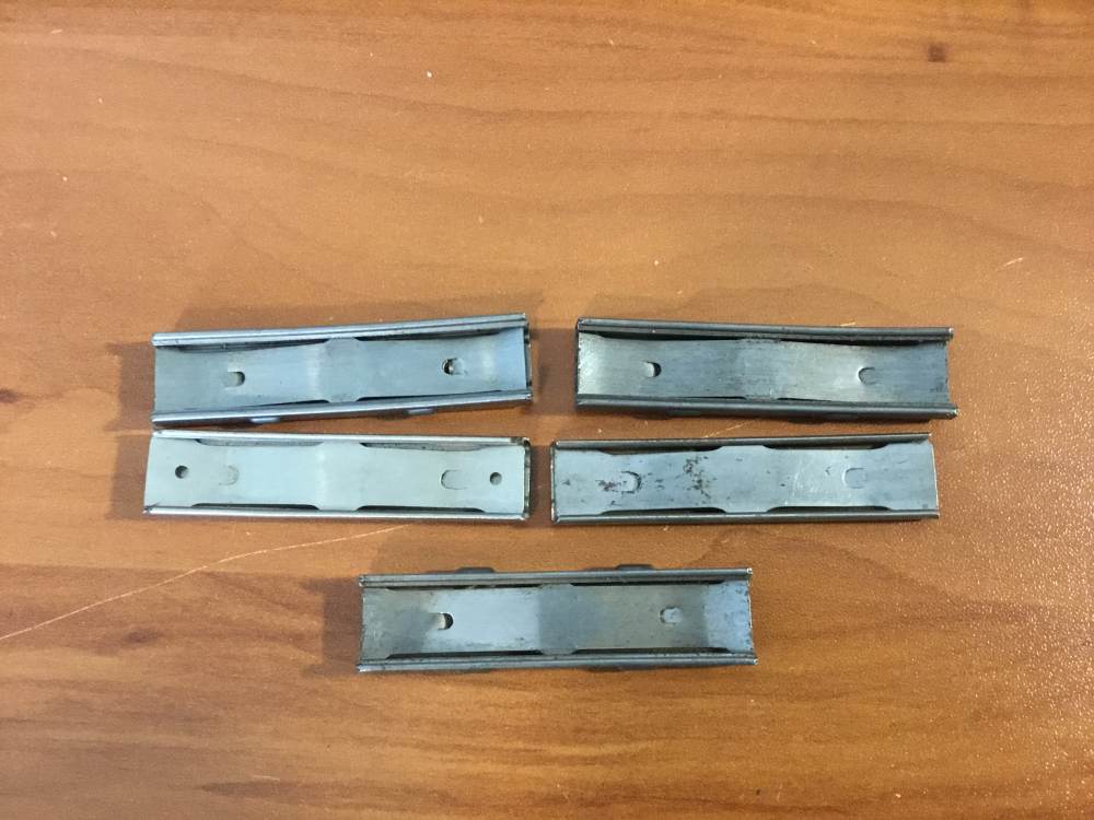 Five 7.65 Argentine 5 round stripper clips-img-0